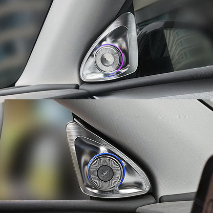 Model 3/Y 4D Rotating Horn LED Front Door Speaker for Tesla