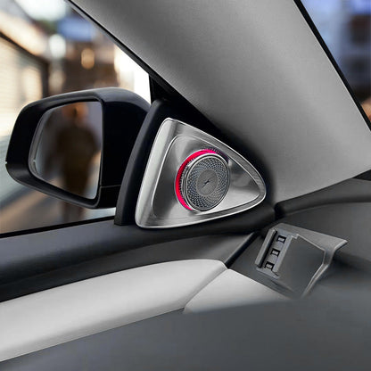 Model 3/Y 4D Rotating Horn LED Front Door Speaker for Tesla