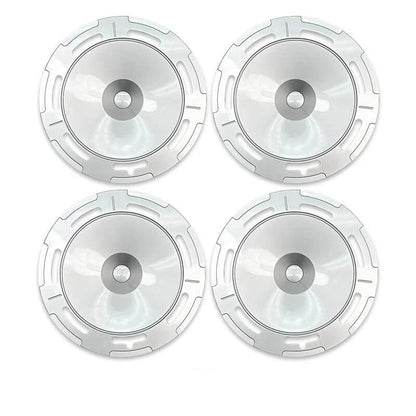 Retro Wheel Cover Hubcap for Tesla Model Y 19'' Gemini Wheels (4 PCS) Silver