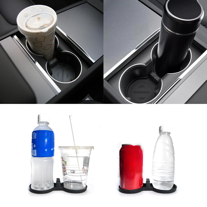 Silicone Center Console Cup Holder Insert for Tesla Model 3/Y/S/X