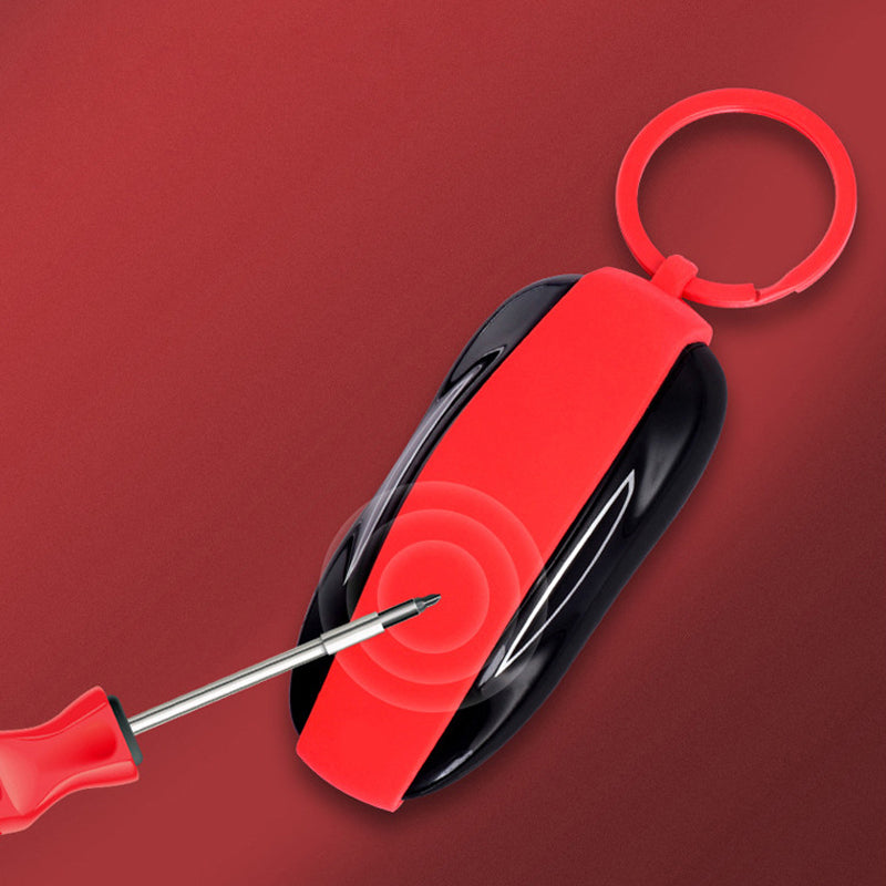Silicone Key Protector for Tesla Model 3/Y/S/X Keys - Key Fob Holder
