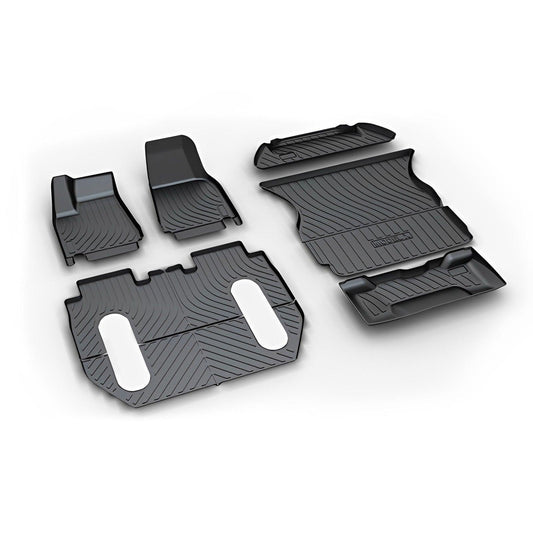Model X Floor Mats Trunk Mat Cargo Liner for All Weather for Tesla(2015-2020)