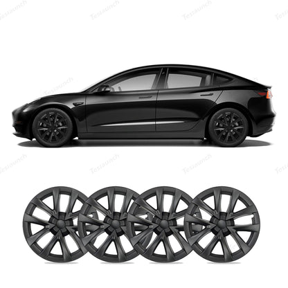Model 3 18'' Aero Wheels Cover Hubcaps Replacement 4PCS for Tesla (2017-2023)