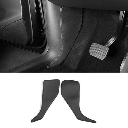 Model 3/Y Center Console Side Protection Mat Accessories (2017-2023) Black Model Y Dead Pedal Side