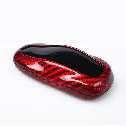 [Real Carbon Fiber] Model S/3/Y Key Fob Cover, Key Fob Holder