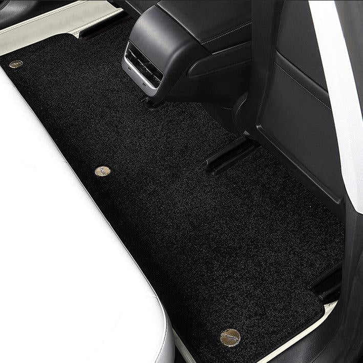Double Layer With Blanket Floor Mat for Tesla Model Y 5 Seats Accessories (2020-2024)