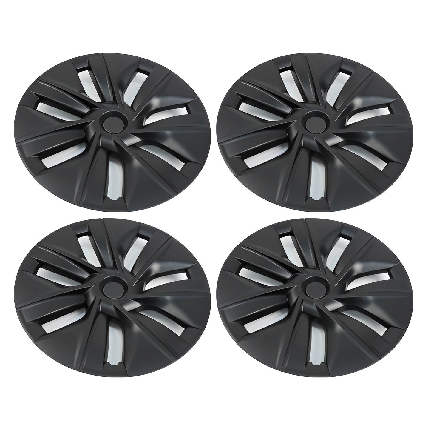 Model Y 19" OEM Upgrade Style Wheel Hubcaps (4 Pcs) Matte Black