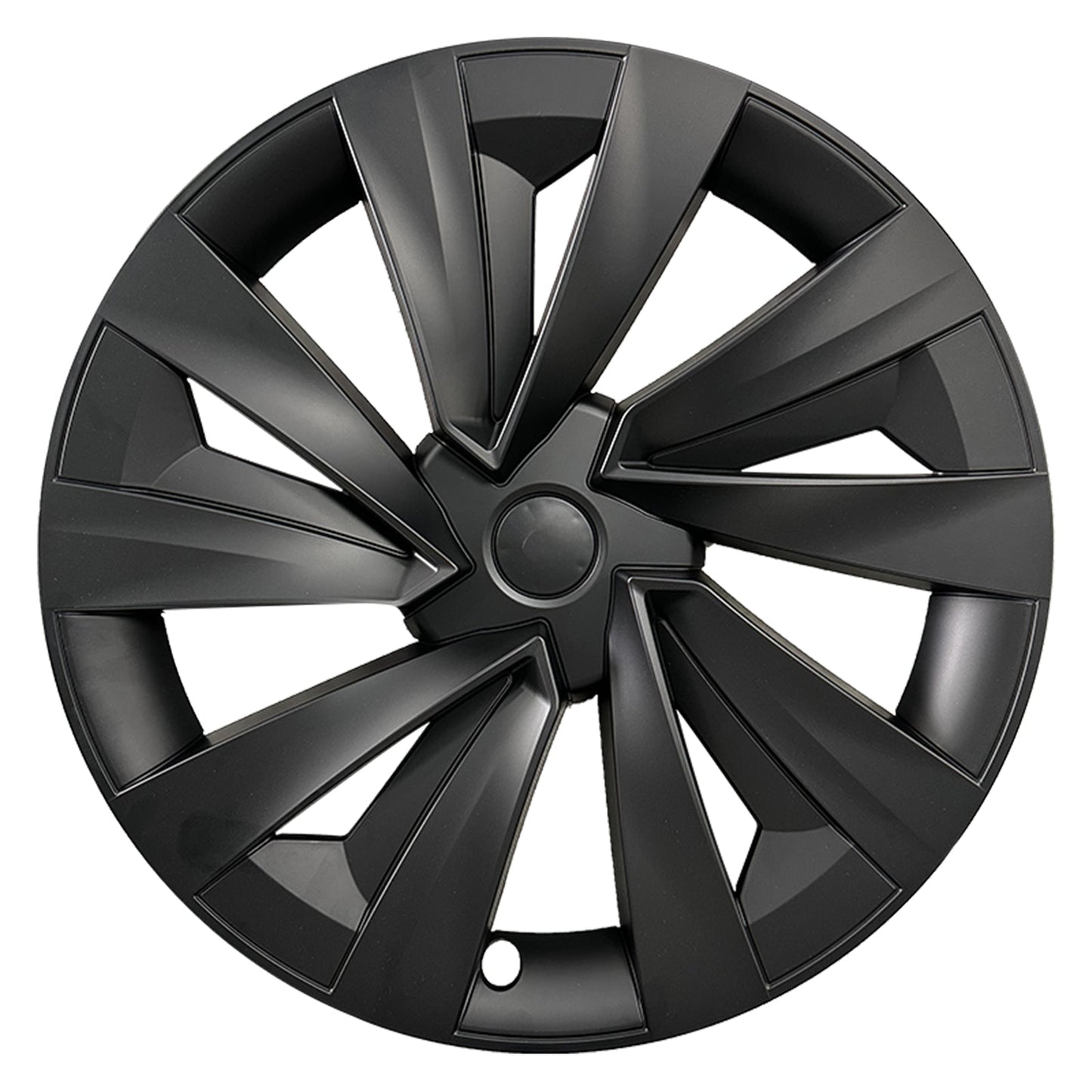 Design for Tesla Model Y Juniper 2025+ Wheel Cover 20 Inch 4pcs Black Turbine Style Hubcaps