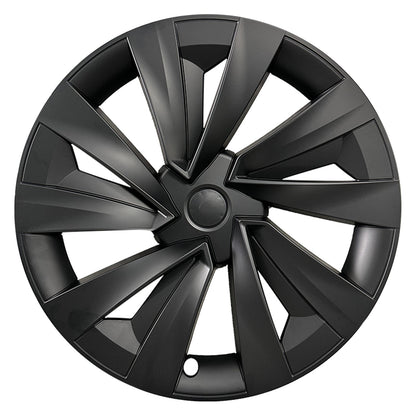 Design for Tesla Model Y Juniper 2025+ Wheel Cover 20 Inch 4pcs Black Turbine Style Hubcaps