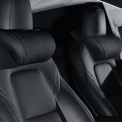 Neck Support Pillow for Tesla Accessories - Model S/X/3/Y Black 2 PCS