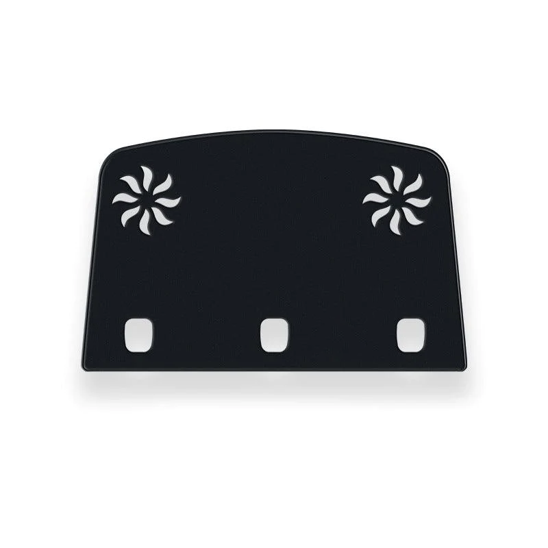 Model 3/Y Flannel Dashboard Cover Front - Dashboard Cover with Heat Insulation for Model 3 and Model Y (2017-2023) Black Model 3 Rear