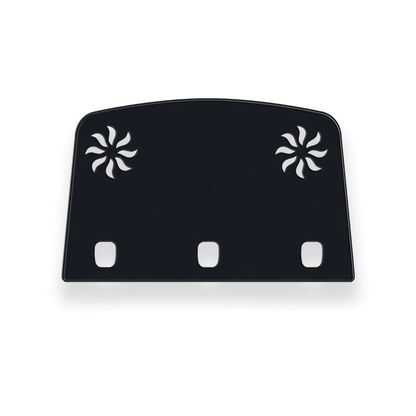 Model 3/Y Flannel Dashboard Cover Front - Dashboard Cover with Heat Insulation for Model 3 and Model Y (2017-2023) Black Model 3 Rear