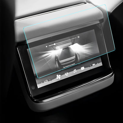 Tempered Glass Screen Protector for Model S/X (2021-2024) Second Row Seat Screen Only 2023 Model X S