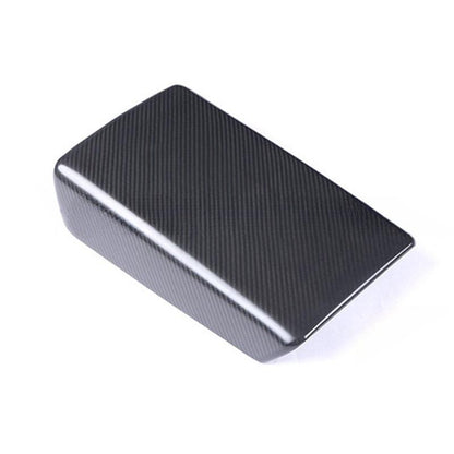 [Real Carbon Fiber] Armrest Cover For Tesla Model 3 / Y, Center Console Cover (2017-2024) Real Matte Carbon Fiber