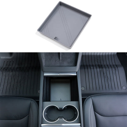 2024 Model 3 Highland Center Console Organizer Tray Designed For Armrest Storage Box Cup pad Wireless charging pad Set