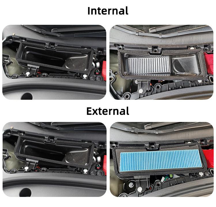 Air Intake Filter External and Internal For Tesla Model 3