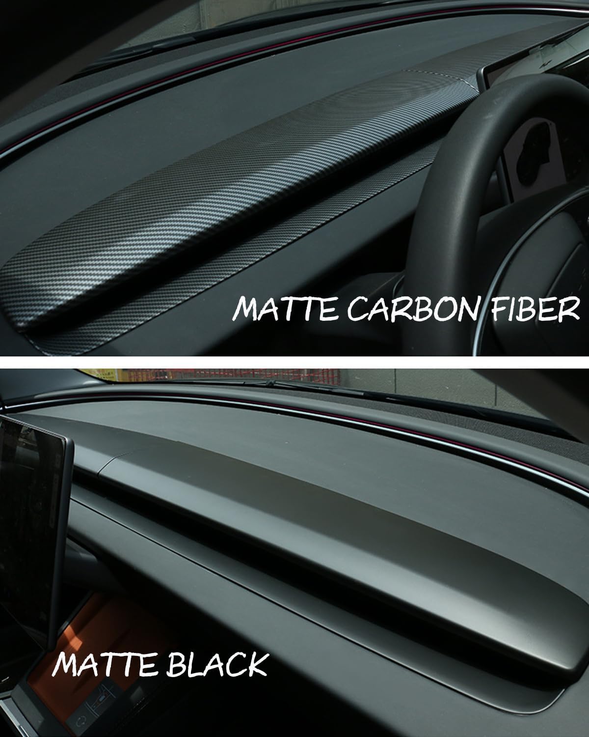 ABS Dashboard Trim Cover For Tesla Model 3 Highland Y Juniper