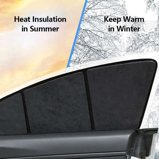 Side Windows Suede Opaque Privacy Sunshades for Tesla Model 3/Y