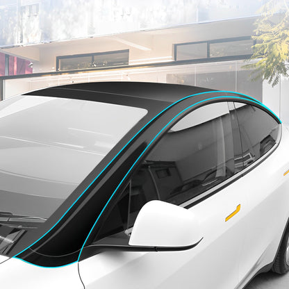 Pillar Delete for Tesla Model 3/Y- Glossy Black 2017-2023 Model 3 Vinyl Wrap Only Heat Gun Not Included