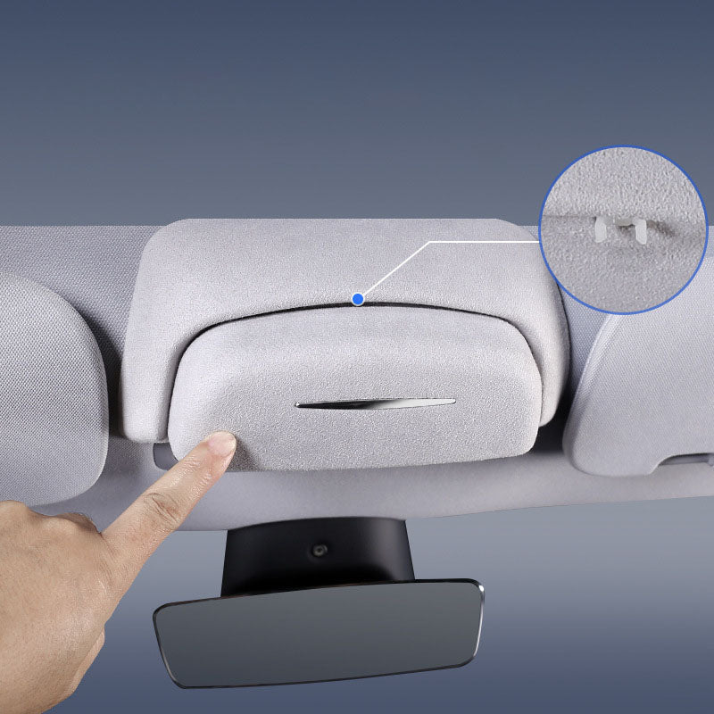 2024 Model 3 Highland Sunglasses Holder Glasses Case Storage Box for Tesla