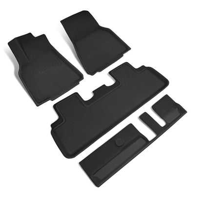 Custom-Fit Floor Mats And Liners 3D Lamination Cutting All-Weather For Tesla Model Y (2020-2024)