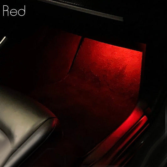 Model 3/X/S Footwell LED Light (2PCS) for Tesla Red