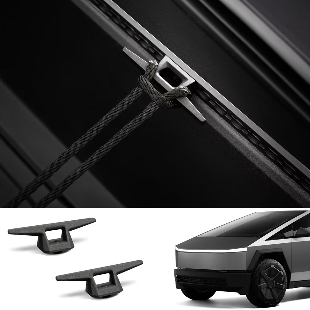 Rear Trunk Multi-Function L-Track Combination Equipment Kit for Cybertruck Cleat 2 PCS