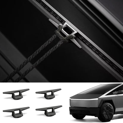 Rear Trunk Multi-Function L-Track Combination Equipment Kit for Cybertruck Cleat 4 PCS