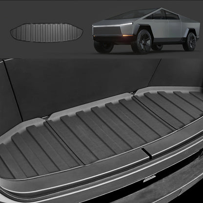 All Weather TPE Floor Mats Cargo Liners Set for Tesla Cybertruck Front Trunk Mat