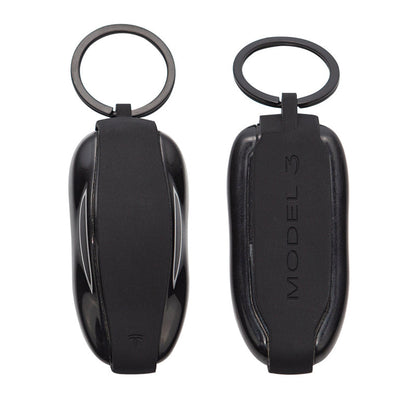 Silicone Key Protector for Tesla Model 3/Y/S/X Keys - Key Fob Holder Model 3 Black