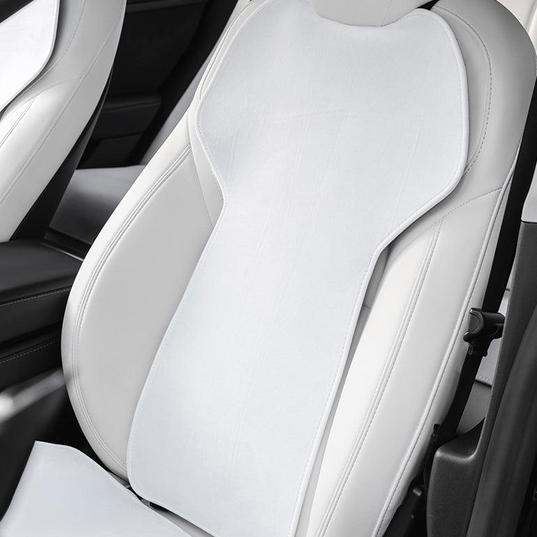 Front Rear Seat Cushion and Backrest for Tesla Model 3 Model Y - Breathable Material (2017-2024)