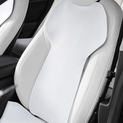Front Rear Seat Cushion and Backrest for Tesla Model 3 Model Y - Breathable Material (2017-2024)