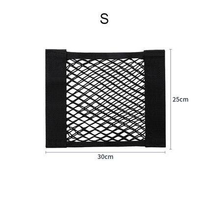 Trunk Mesh Cargo Net Storage Bag Fixed Net Bag For Tesla Model 3/Y/S/X S