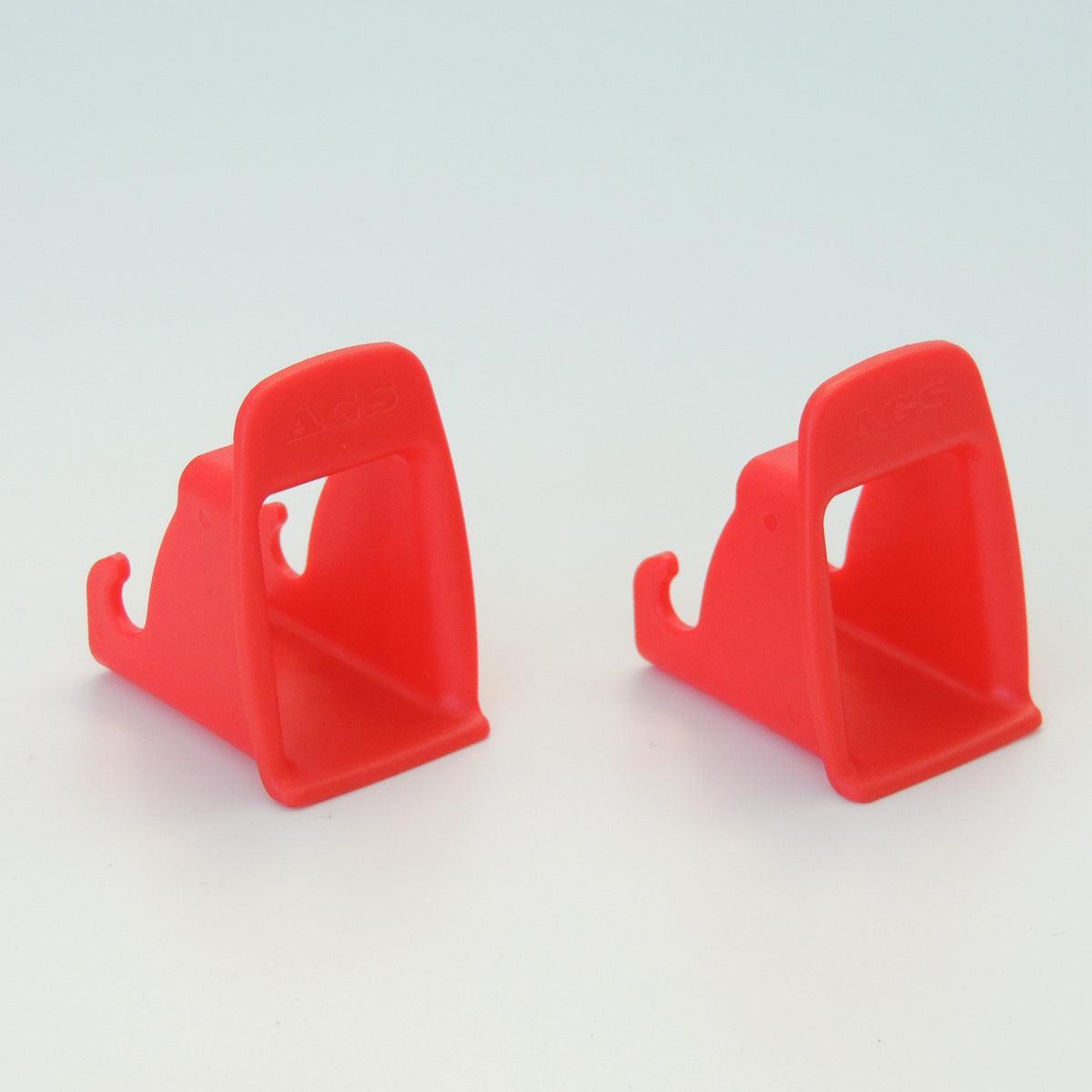 Car Seat ISOFIX Latch Belt Connector Guide for Tesla Accessories (1 pair) Red