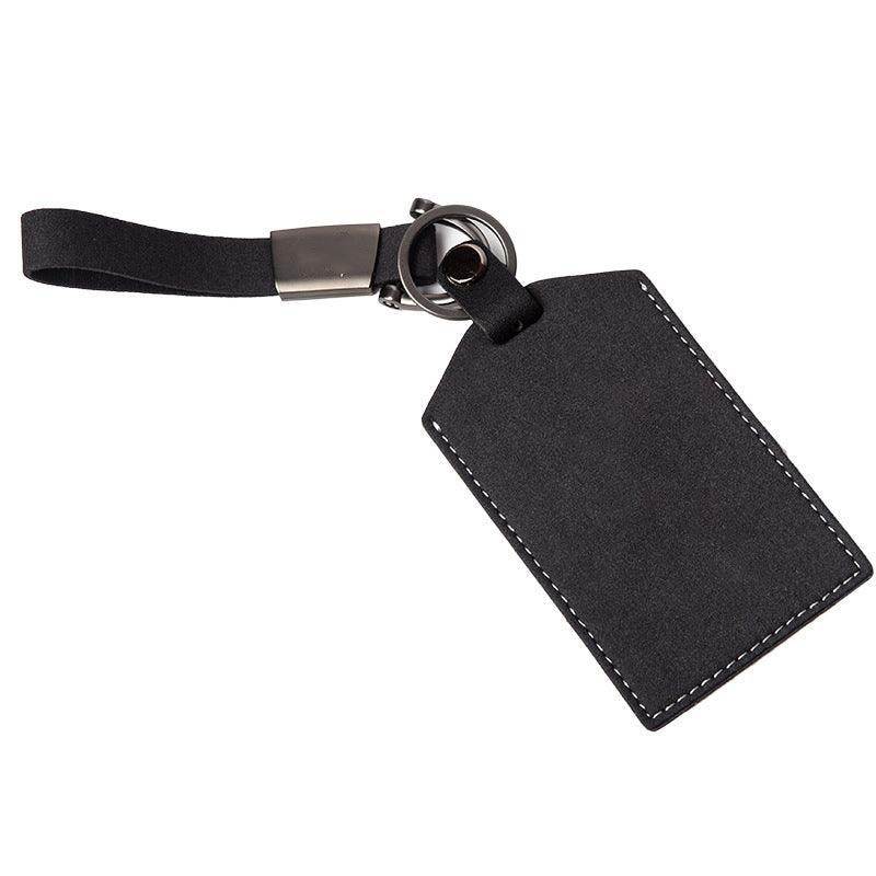 Premium Leather Key Card Holder For Tesla Model 3/Y (2017-2025) Black
