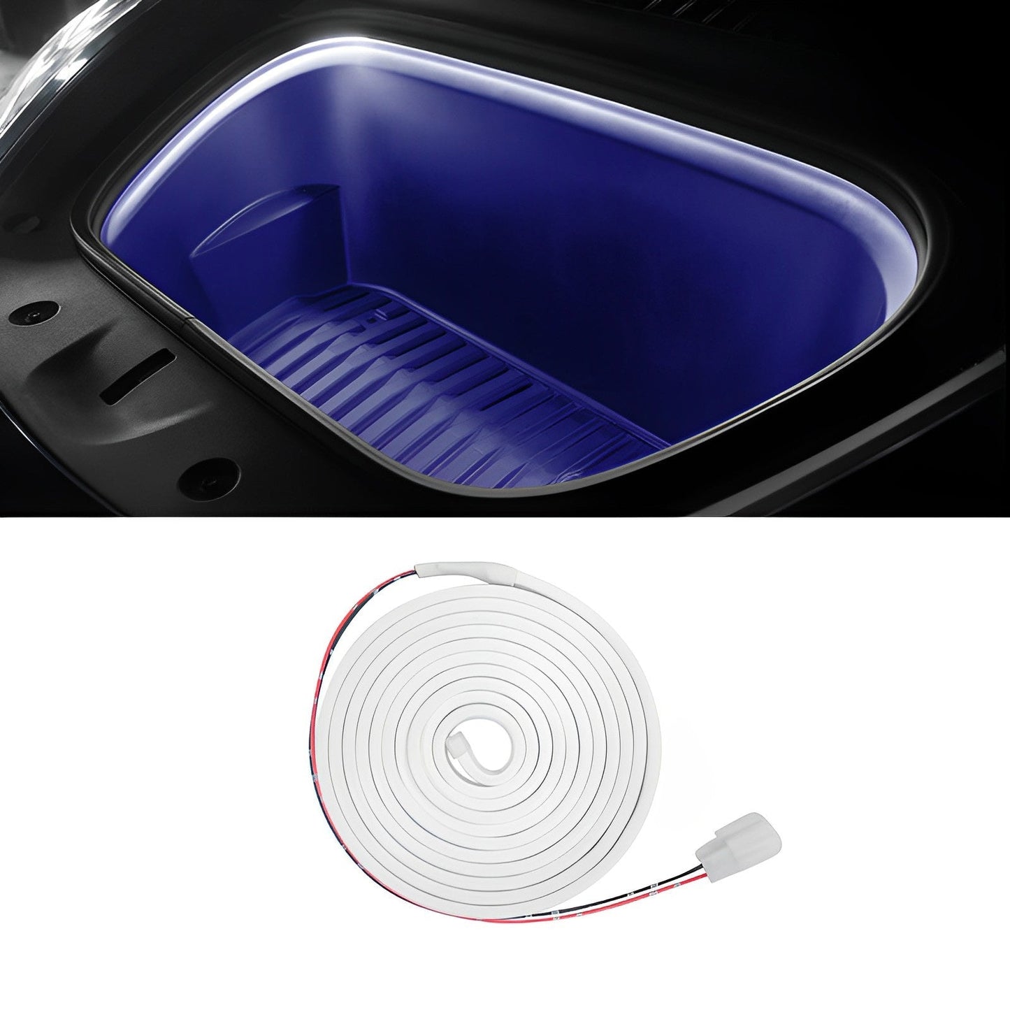 Front Trunk Ambient Lighting for Tesla Model 3/Y/S/X Blue