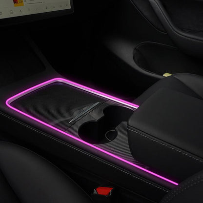 Center Console Light Strip with App Controller for Tesla Model 3/Y