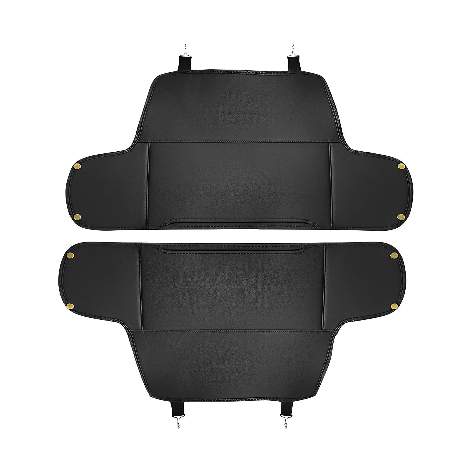 Model 3/Y Seat Kick Protection Cover - Seat Rear Side Cover (1 Pair) Semi-Cover (1 Pair) Black