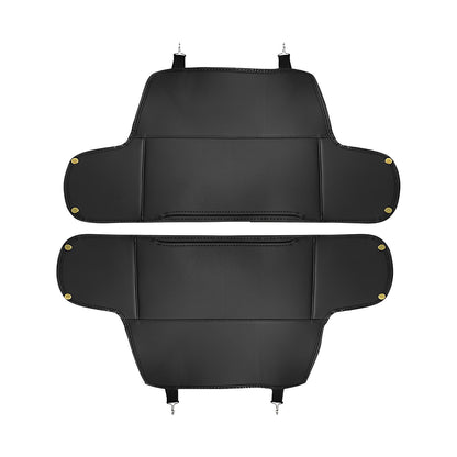 Model 3/Y Seat Kick Protection Cover - Seat Rear Side Cover (1 Pair) Semi-Cover (1 Pair) Black