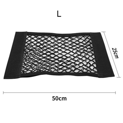 Trunk Mesh Cargo Net Storage Bag Fixed Net Bag For Tesla Model 3/Y/S/X L
