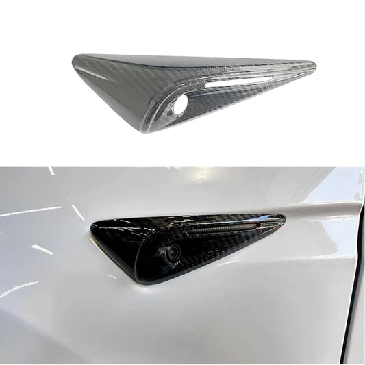 [Real Carbon Fiber] Turn Signal Cover For Model X (1 Pair) 2021+