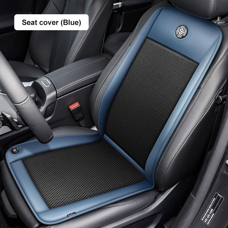12V Automotive Cooling Seat Pad Breathable Chair Cushions Car Seat Cover