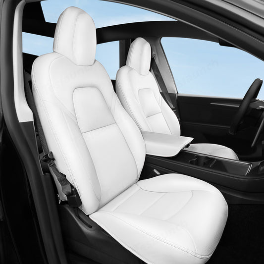 All-Inclusive 2020-2024 5 Seat Tesla Model Y Seat Cover White