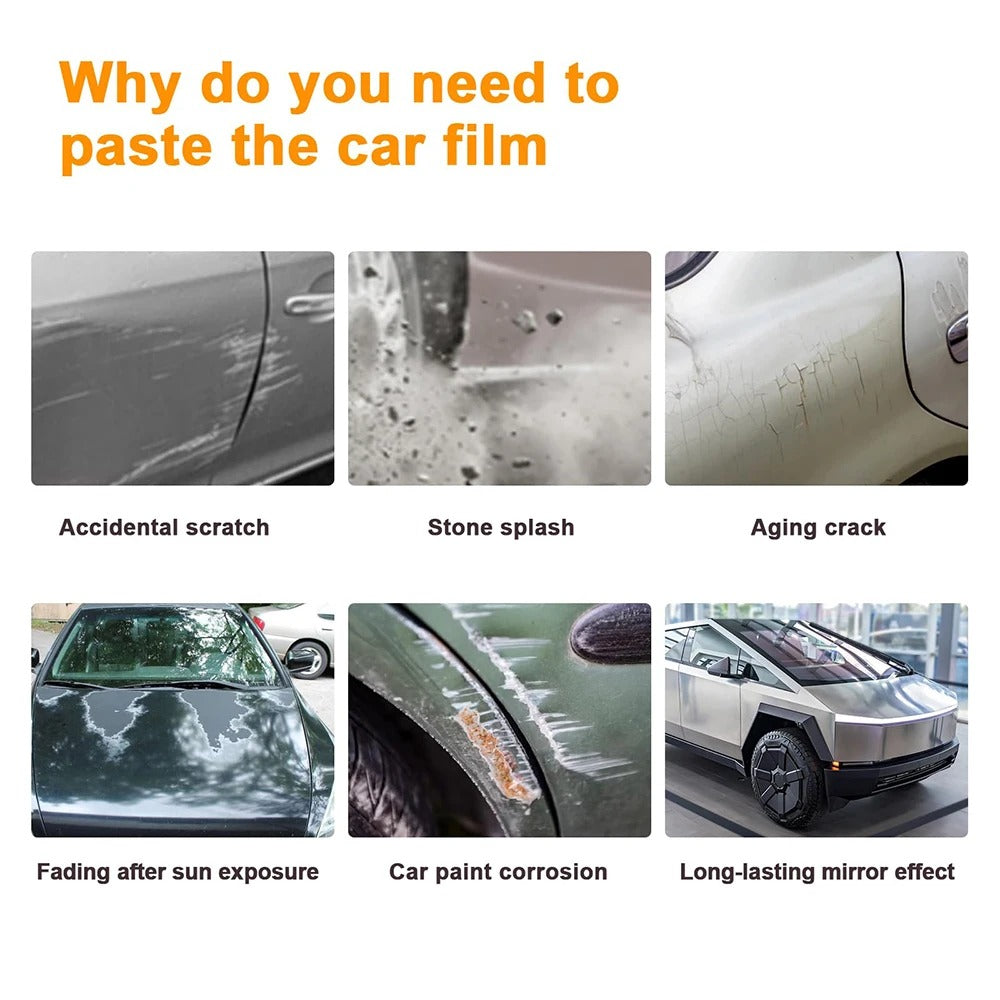 Pillar Delete Wrap for Cybertruck