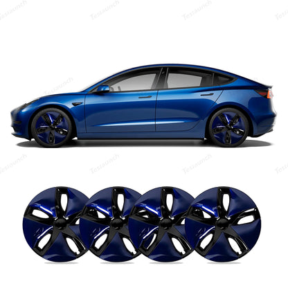 Model 3 18'' Aero Wheels Cover Hubcaps Replacement 4PCS for Tesla (2017-2023)