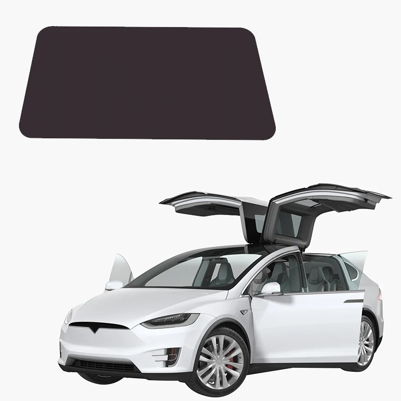 Whole Car Window & Sunroof Covercraft Dense Mesh Sunshade Kit (8 pcs) for Tesla Model X(2015-2020) Car Accesories Front Sunroof (1 pcs)