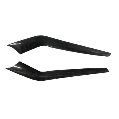 [Real Carbon Fiber] Center Console Side Interior Trim Panel For Tesla 2024+ Model 3 Highland Glossy