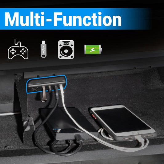 Model 3/Y Glove Box USB Extender Charging Adapter Hub Branch Docking Station for Tesla(2021-2023)