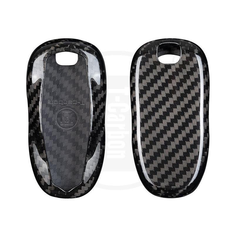 [Real Carbon Fiber] Model S/3/Y Key Fob Cover, Key Fob Holder