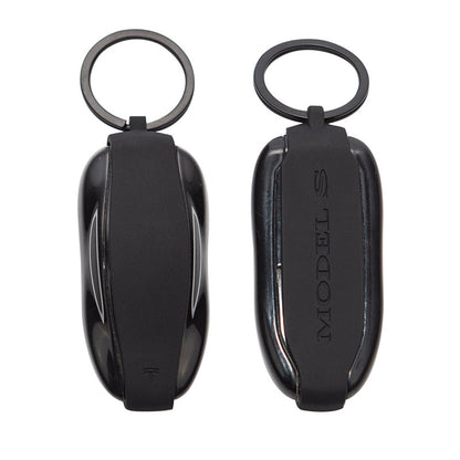 Silicone Key Protector for Tesla Model 3/Y/S/X Keys - Key Fob Holder Model S Black
